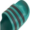 image:imageadidas Mens Adilette Aqua Slide Casual Sandals Casual  BlackPure TealBlackPure Teal