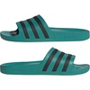 image:imageadidas Mens Adilette Aqua Slide Casual Sandals Casual  BlackPure TealBlackPure Teal