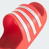 image:imageadidas Mens Adilette Aqua Slide Casual Sandals Casual  BlackSolar RedWhiteSolar Red
