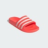 image:imageadidas Mens Adilette Aqua Slide Casual Sandals Casual  BlackSolar RedWhiteSolar Red