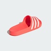 image:imageadidas Mens Adilette Aqua Slide Casual Sandals Casual  BlackSolar RedWhiteSolar Red