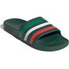 image:imageadidas Mens Adilette Aqua Slide Casual Sandals Casual  BlackTeam Dark GreenWhiteBright Red