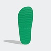 image:imageadidas Mens Adilette Aqua Slide Casual Sandals Casual  BlackVivid GreenWhiteVivid Green
