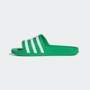 image:imageadidas Mens Adilette Aqua Slide Casual Sandals Casual  BlackVivid GreenWhiteVivid Green