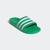 image:imageadidas Mens Adilette Aqua Slide Casual Sandals Casual  BlackVivid GreenWhiteVivid Green