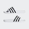 image:imageadidas Mens Adilette Aqua Slide Casual Sandals Casual  BlackWhiteCore BlackWhite