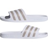 image:imageadidas Mens Adilette Aqua Slide Casual Sandals Casual  BlackWhitePlatino MetWhite