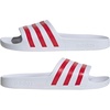 image:imageadidas Mens Adilette Aqua Slide Casual Sandals Casual  BlackWhiteTeam Colleg RedWhite