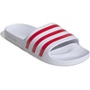 image:imageadidas Mens Adilette Aqua Slide Casual Sandals Casual  BlackWhiteTeam Colleg RedWhite