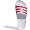 image:imageadidas Mens Adilette Aqua Slide Casual Sandals Casual  BlackWhiteTeam Colleg RedWhite