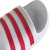 image:imageadidas Mens Adilette Aqua Slide Casual Sandals Casual  BlackWhiteTeam Colleg RedWhite