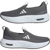 image:imageadidas Mens Cloudfoam Cuxxion Lounge ShoeDark GreyWhiteBlack