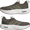 image:imageadidas Mens Cloudfoam Cuxxion Sock ShoeNight CargoSilver PebbleTent Green