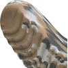 image:imageadidas Unisex Adult Adilette Lumia SlideWarm SandstoneGreyWhite