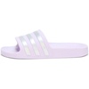 image:imageadidas Womens Adilette Aqua SlideIce LavenderMatte SilverMatte Silver