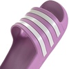 image:imageadidas Womens Adilette Aqua SlidePreloved PurpleOff WhiteGrey