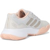 image:imageadidas Womens Gamecourt 2 Tennis ShoesGreyCyber MetallicPowder Coral