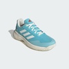 image:imageadidas Womens Gamecourt 2 Tennis ShoesLight Aqua Off White Bright Red