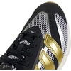 image:imageadidas Womens Lightblaze Lp Lace Up Sneakers Shoes Casual  BlackBlackGold MetallicSilver Metallic