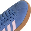 image:imageadidas Womens Vl Court 30Blue FusionClear PinkSilver Metallic