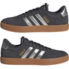 image:imageadidas Womens Vl Court 30CarbonSilver MetallicGold Metallic