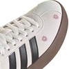 image:imageadidas Womens Vl Court 30Cloud WhiteBlackCrystal WhiteFlower