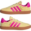 image:imageadidas Womens Vl Court 30Powder YellowShock PinkGold Metallic