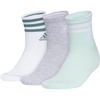 White/Powder Teal Green/Halo Mint Green/3-stripe/3