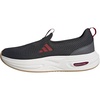 image:imageadidas Mens Cloudfoam Cuxxion Lounge ShoeCarbonBetter ScarletWhite