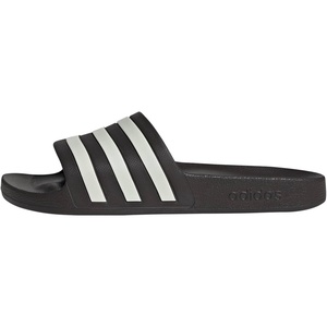 image:imageadidas Mens Adilette Aqua Slide Casual Sandals Casual  BlackAurora CoffeeIce Gold MetallicAurora Coffee