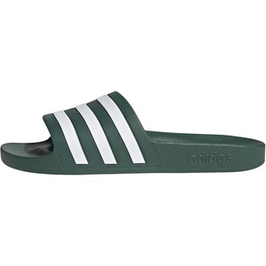 image:imageadidas Mens Adilette Aqua Slide Casual Sandals Casual  BlackCollegiate GreenWhiteCollegiate Green