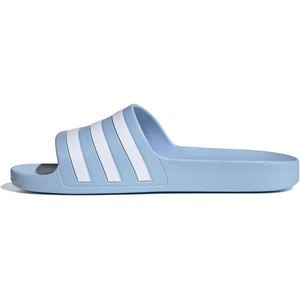 image:imageadidas Mens Adilette Aqua Slide Casual Sandals Casual  BlackGlow BlueWhiteGlow Blue