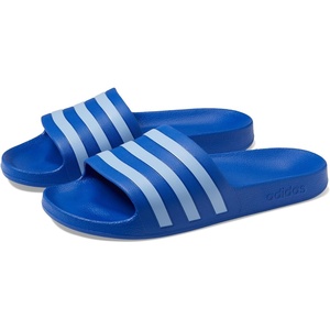 image:imageadidas Mens Adilette Aqua Slide Casual Sandals Casual  BlackLucid BlueBlue DawnLucid Blue