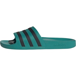 image:imageadidas Mens Adilette Aqua Slide Casual Sandals Casual  BlackPure TealBlackPure Teal