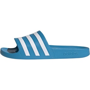 image:imageadidas Mens Adilette Aqua Slide Casual Sandals Casual  BlackSolar BlueWhiteSolar Blue