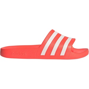 image:imageadidas Mens Adilette Aqua Slide Casual Sandals Casual  BlackSolar RedWhiteSolar Red