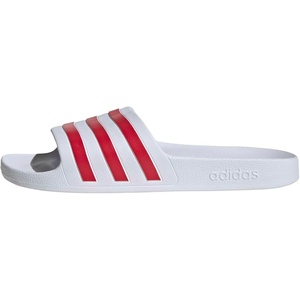 image:imageadidas Mens Adilette Aqua Slide Casual Sandals Casual  BlackWhiteTeam Colleg RedWhite