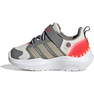image:imageadidas UnisexBaby Lightorama RunnerCore WhiteCyber MetallicLucid Red