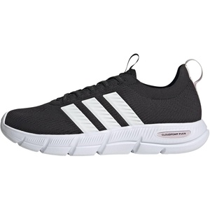 image:imageadidas Womens Cloudfoam Flex Slounge ShoeBlackWhiteAlmost Pink