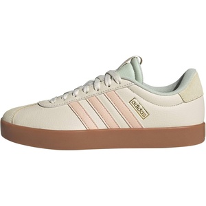 image:imageadidas Womens Vl Court 30Wonder WhitePowder CoralLinen Green