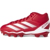 image:imageAdidas UnisexChild Adizero Impact2 II Molded Rubber American FootballTeam Power RedWhiteTeam Power Red
