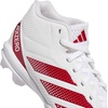 image:imageAdidas UnisexChild Adizero Impact2 II Molded Rubber American FootballWhiteTeam Power Red