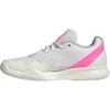 image:imageAdidas Womens Courtflash PickleballWhiteSilver MetallicLucid Pink