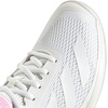 image:imageAdidas Womens Courtflash PickleballWhiteSilver MetallicLucid Pink