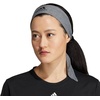 image:imageadidas Alphaskin Tie HeadbandTiePlusHeather GreyBlack