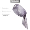 image:imageadidas Alphaskin Tie HeadbandTiePrintStone Wash GreyWhite
