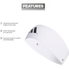 image:imageadidas Alphaskin Tie HeadbandWideWhiteBlack