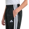 image:imageadidas Boys 3Stripe Jogger Pants  Big and Little Kids  100 Polyester Athletic Training Pants with Elastic WaistbandBlack