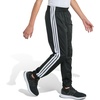 image:imageadidas Boys 3Stripe Jogger Pants  Big and Little Kids  100 Polyester Athletic Training Pants with Elastic WaistbandBlack