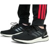 image:imageadidas Boys 3Stripe Jogger Pants  Big and Little Kids  100 Polyester Athletic Training Pants with Elastic WaistbandBlack With Red
